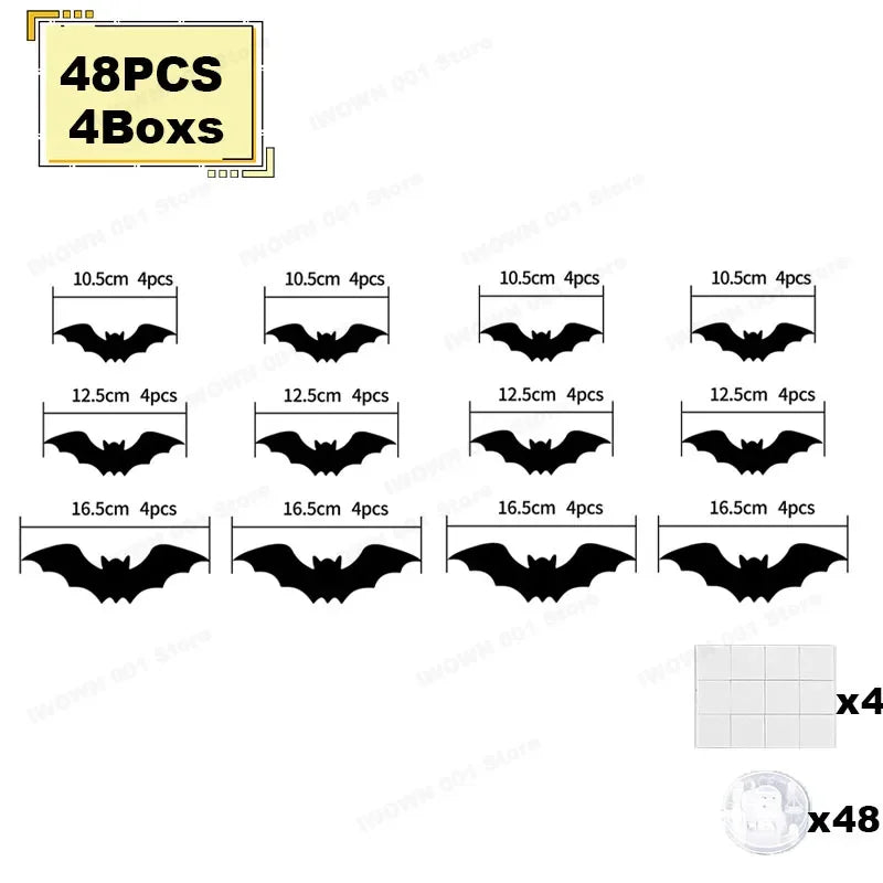 Halloween Bat/Spider Decor Light