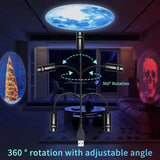 Led Halloween Moon Lamp
