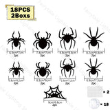 Halloween Bat/Spider Decor Light