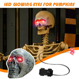 Halloween Decor Timer LED Eye Light