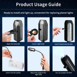 1Pack USB Planet Projection