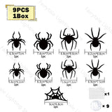 Halloween Bat/Spider Decor Light
